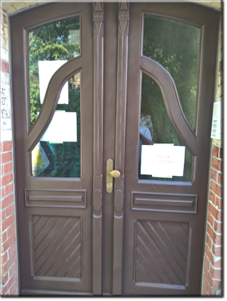 1. vom Graffiti befreit